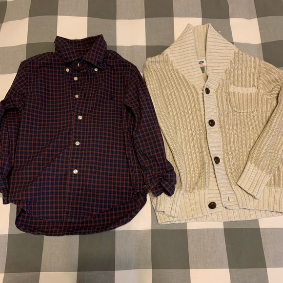 Boys Polo Ralph Lauren shirt and sweater bundle, 4T - Picture 3 of 5